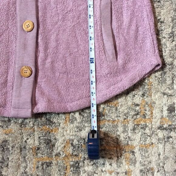 SOFT SURROUNDINGS TERRY KNIT SHACKET/SHIRT! NWT! M - Picture 6 of 8